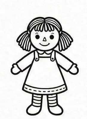 a girl with a dress and a hat.webp